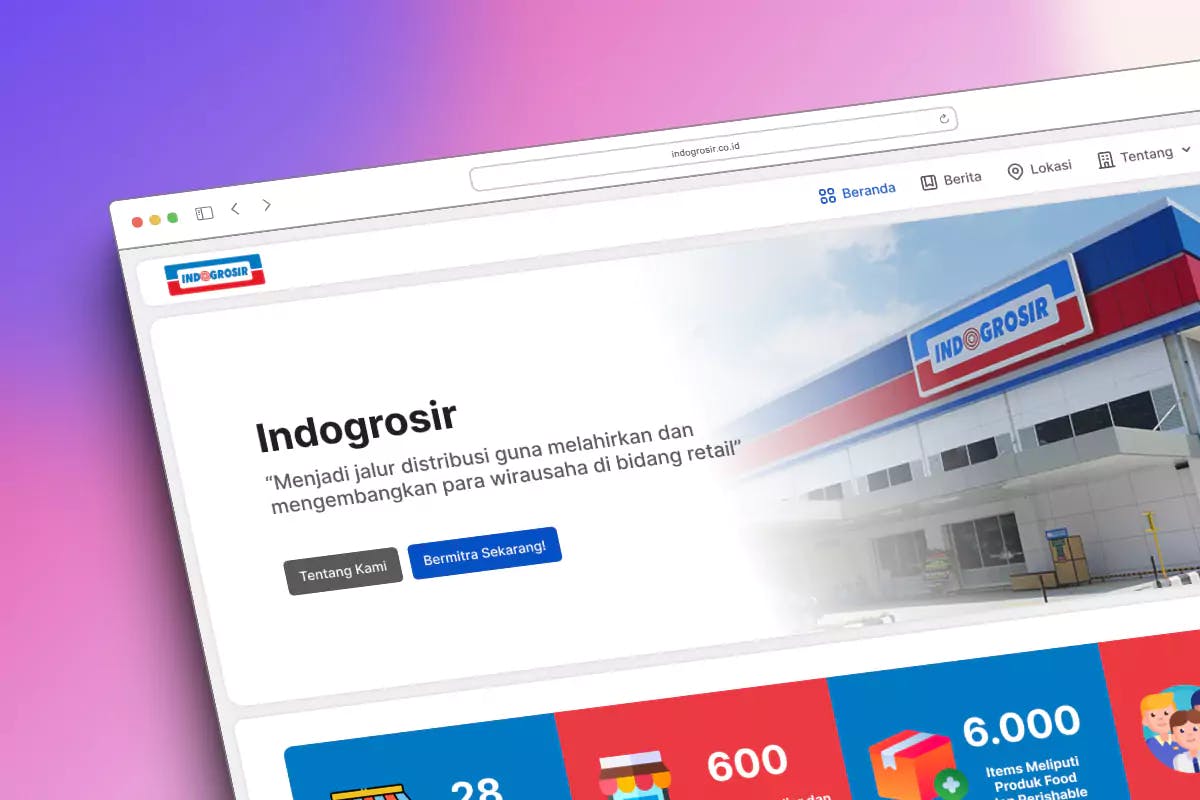 Supply Chain System for Indogrosir Partners and Redesign Indogrosir Website