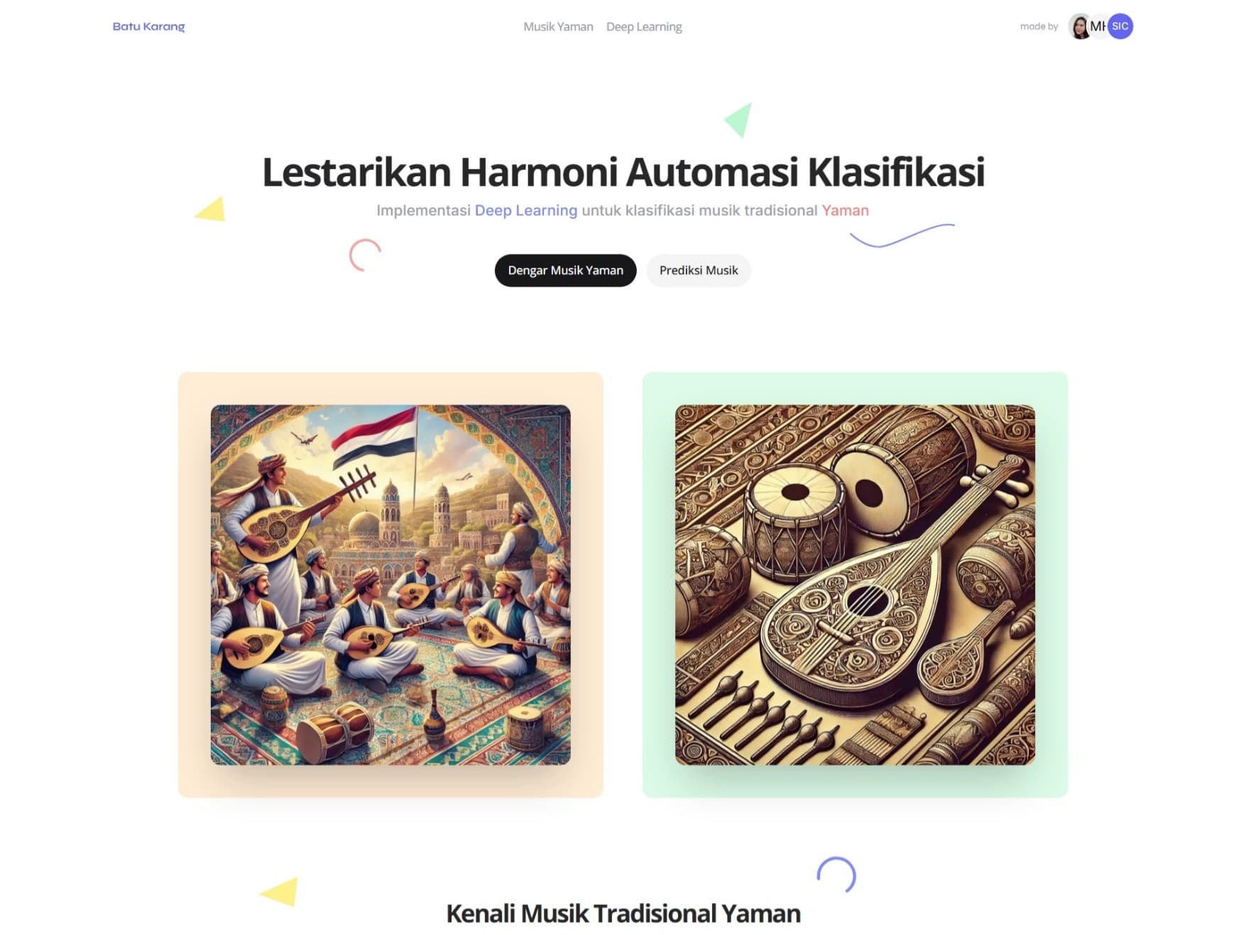 Yaman Music Audio Classification System